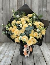 Букет цветов из:  Розы и Лизиантусы в Верее