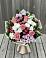 Букет цветов из: Альстромерии, Гвоздики, Розы и Хризантемы в Верее