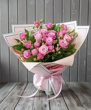 Букет Розовый кустик в Верее