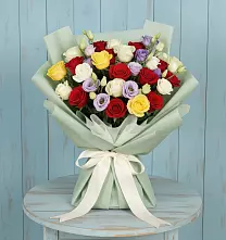 Букет цветов из:  Розы в Верее