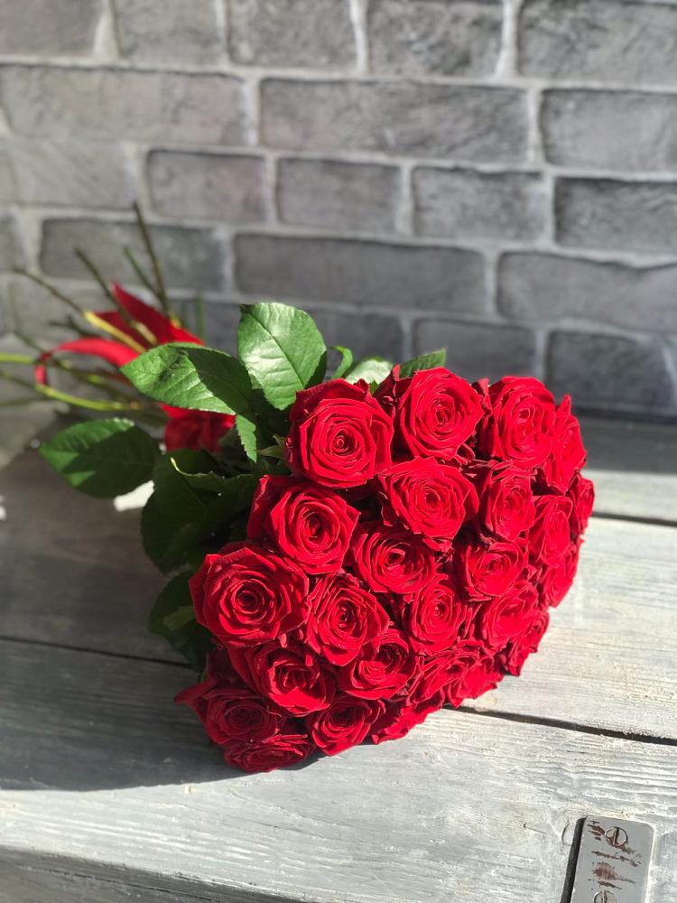 Букет Красные розы Фридом в Верее