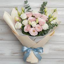 Букет цветов из:  Лизиантусы #REPLACE_PRED# Верее