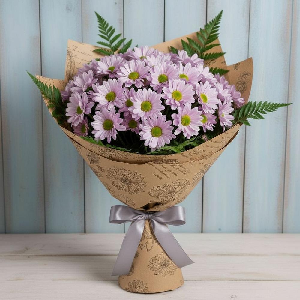 Букет цветов из: Хризантемы в Верее