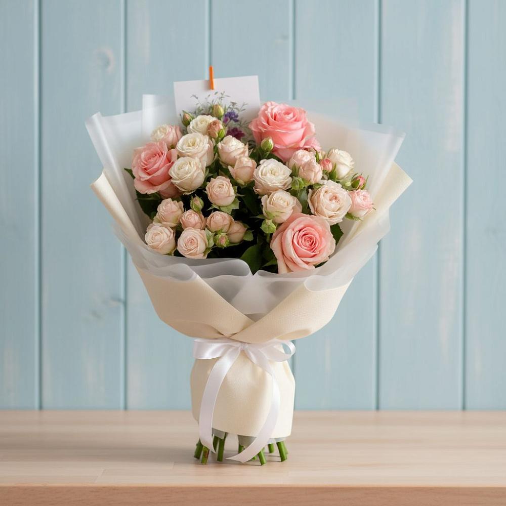 Букет цветов из: Розы в Верее