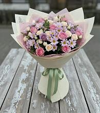 Букет цветов из:  Розы и Хризантемы #REPLACE_PRED# Верее