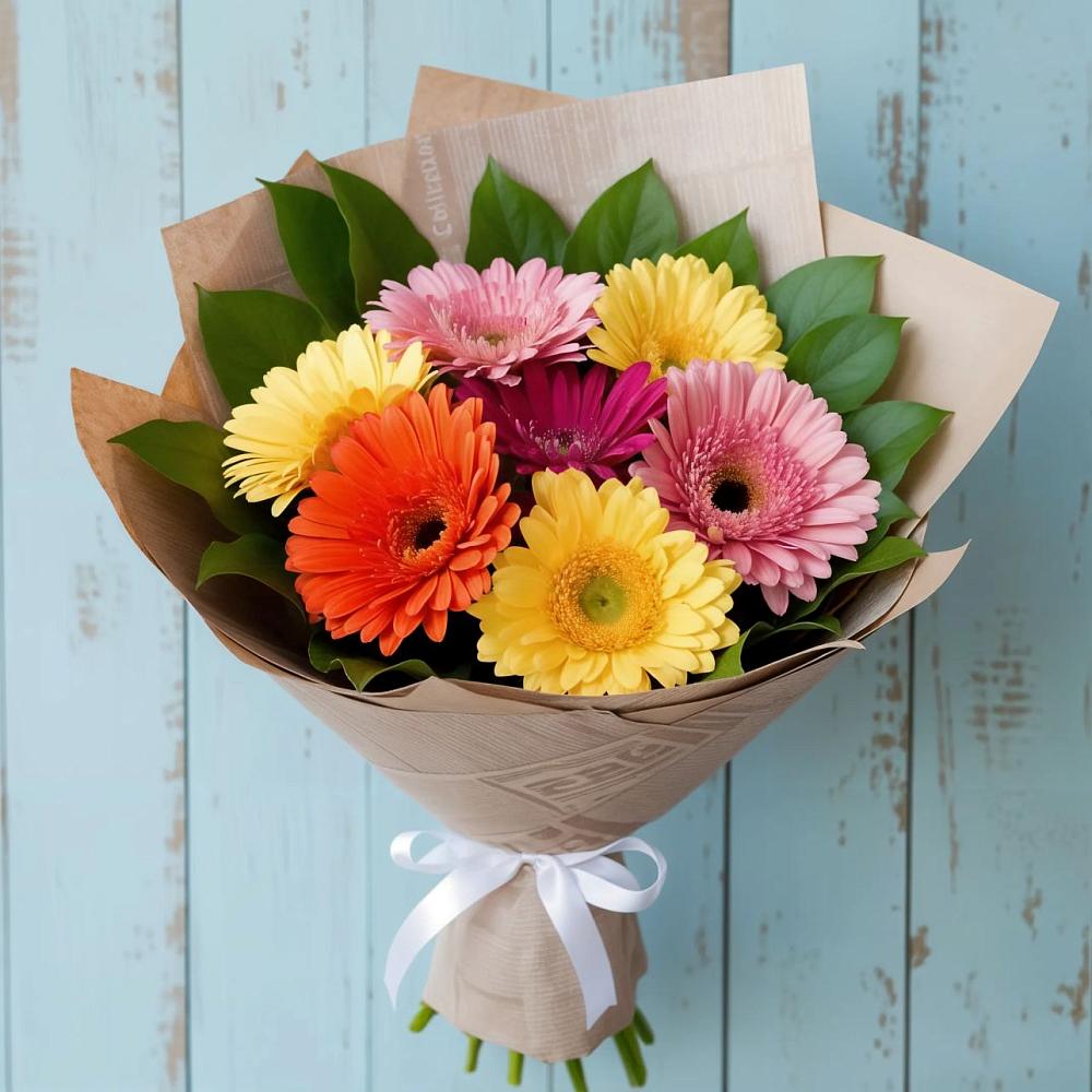 Букет цветов из: Герберы в Верее