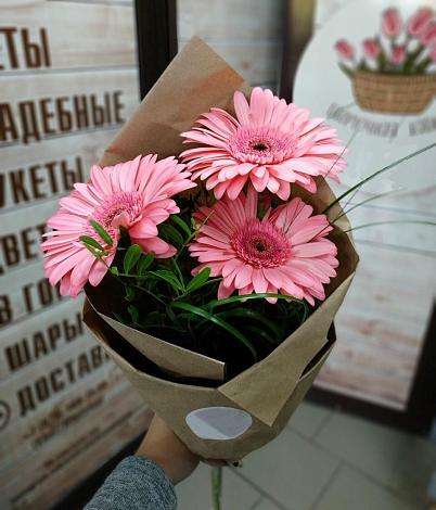 Букет цветов из: Герберы в Верее