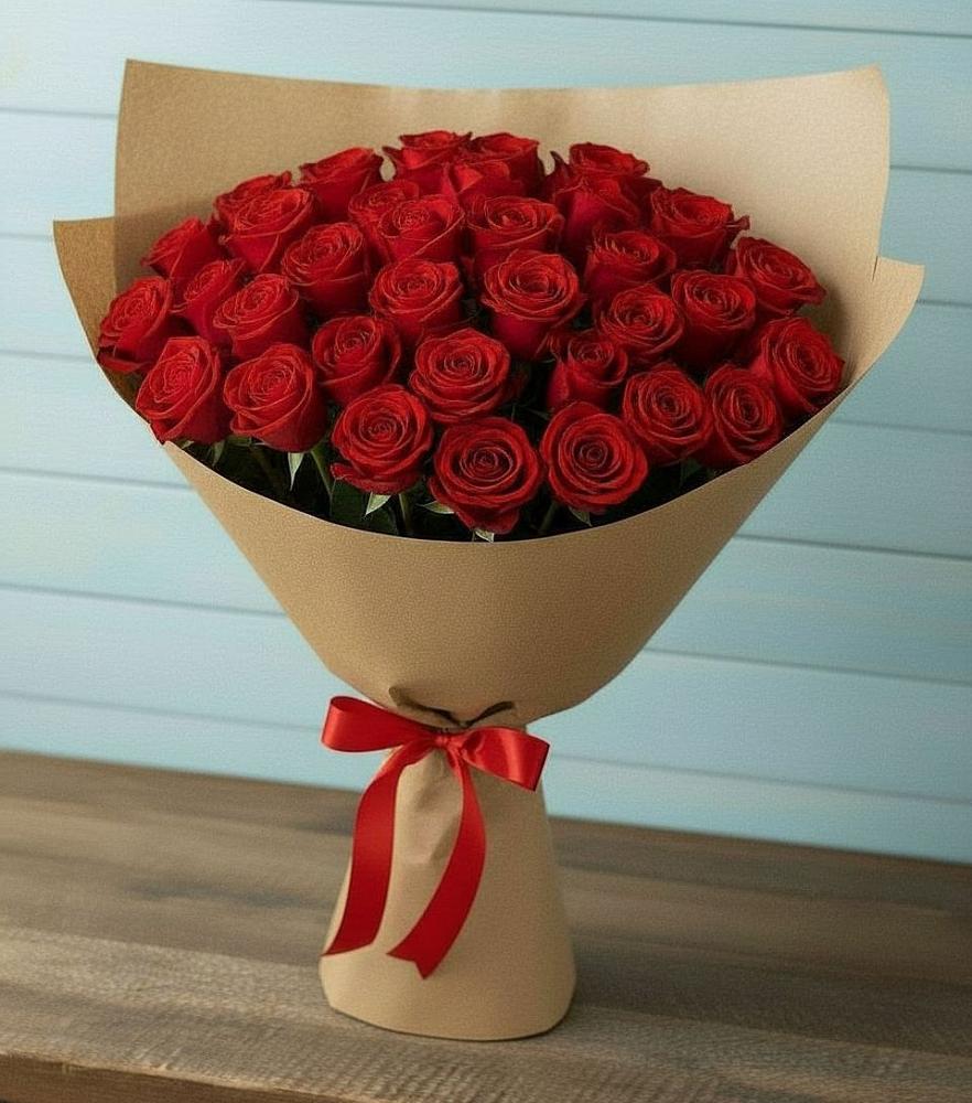 Букет Красные розы Милано в Верее