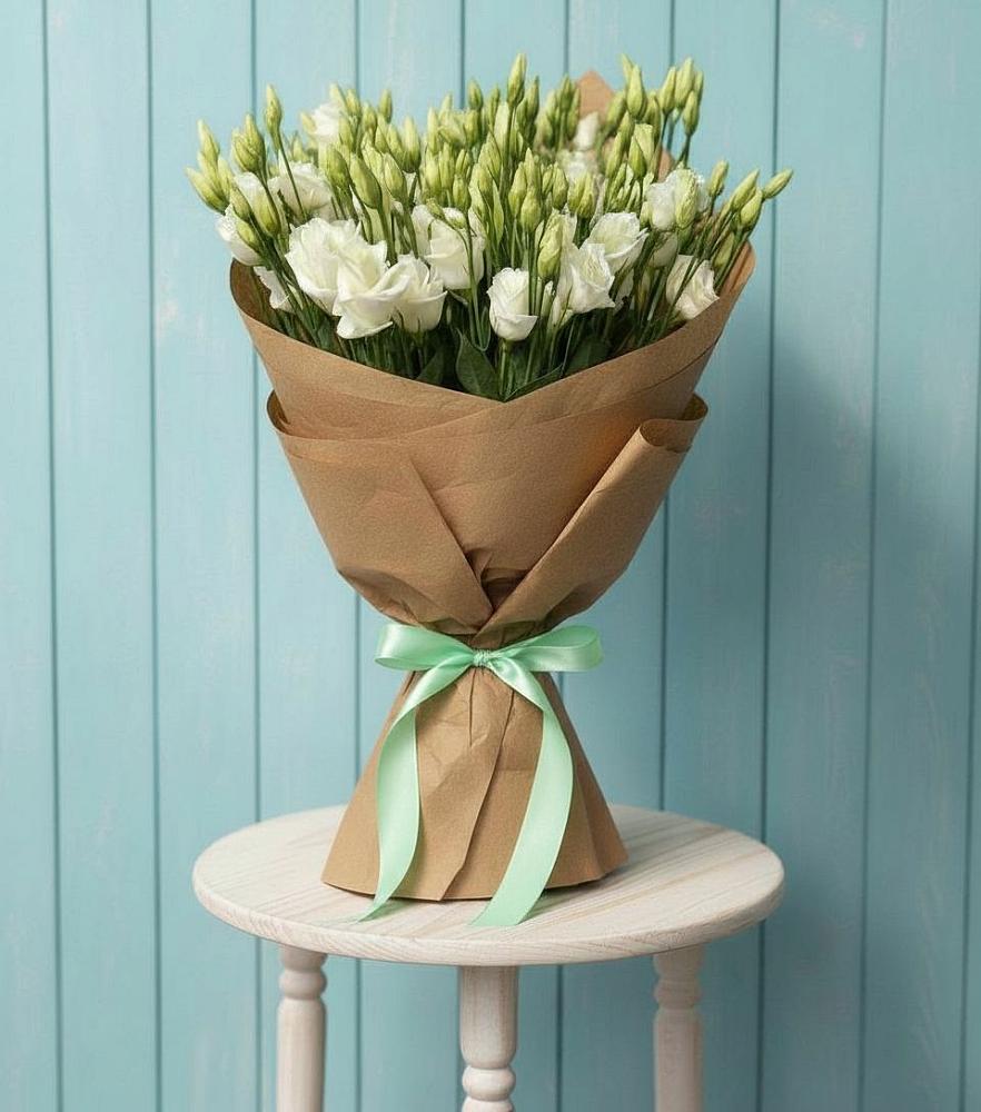 Букет цветов из: Лизиантусы в Верее