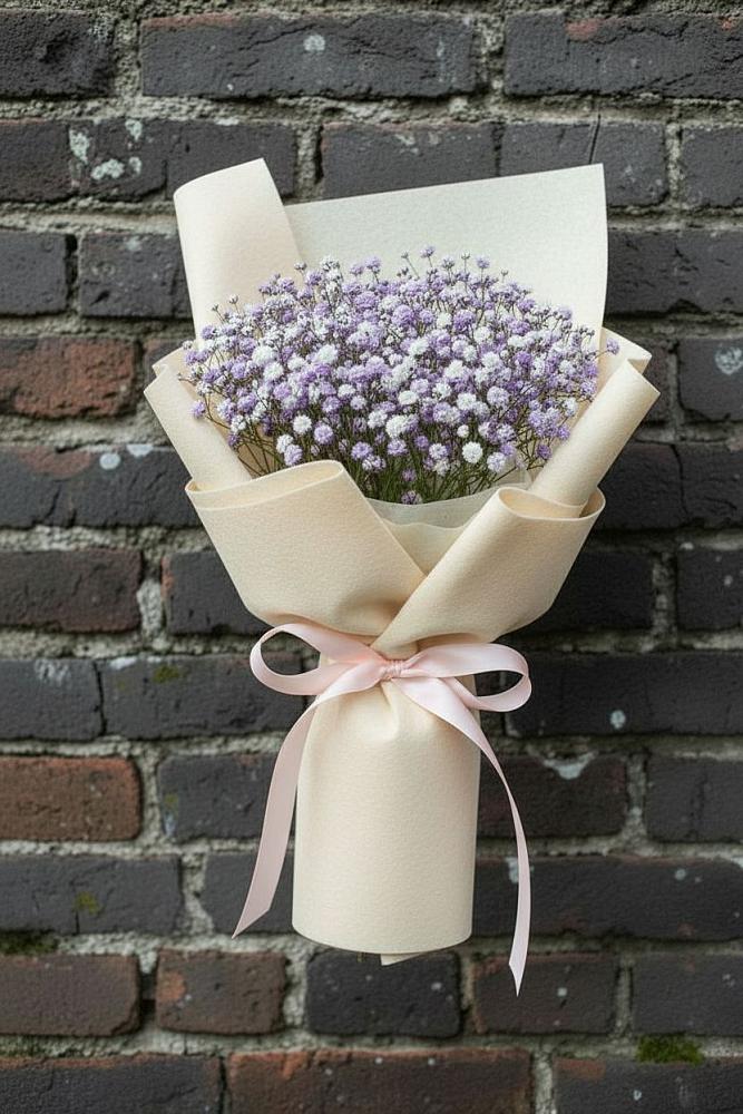 Букет цветов из: Гипсофила в Верее