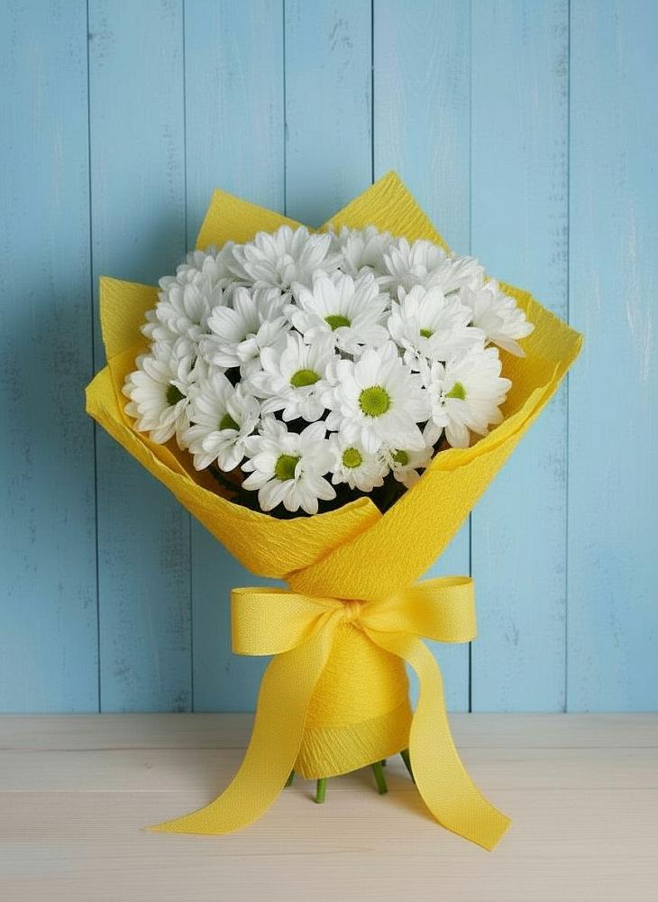 Букет цветов из: Хризантемы в Верее