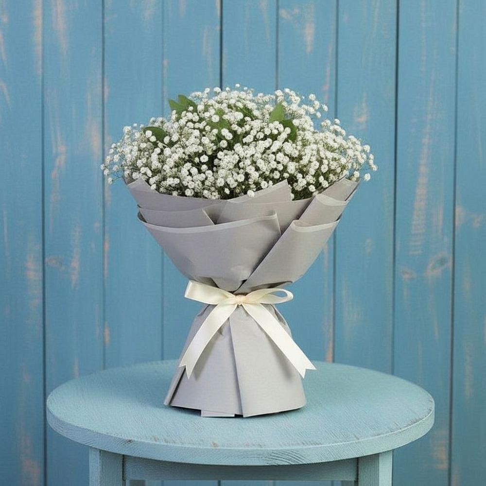 Букет цветов из: Гипсофила в Верее