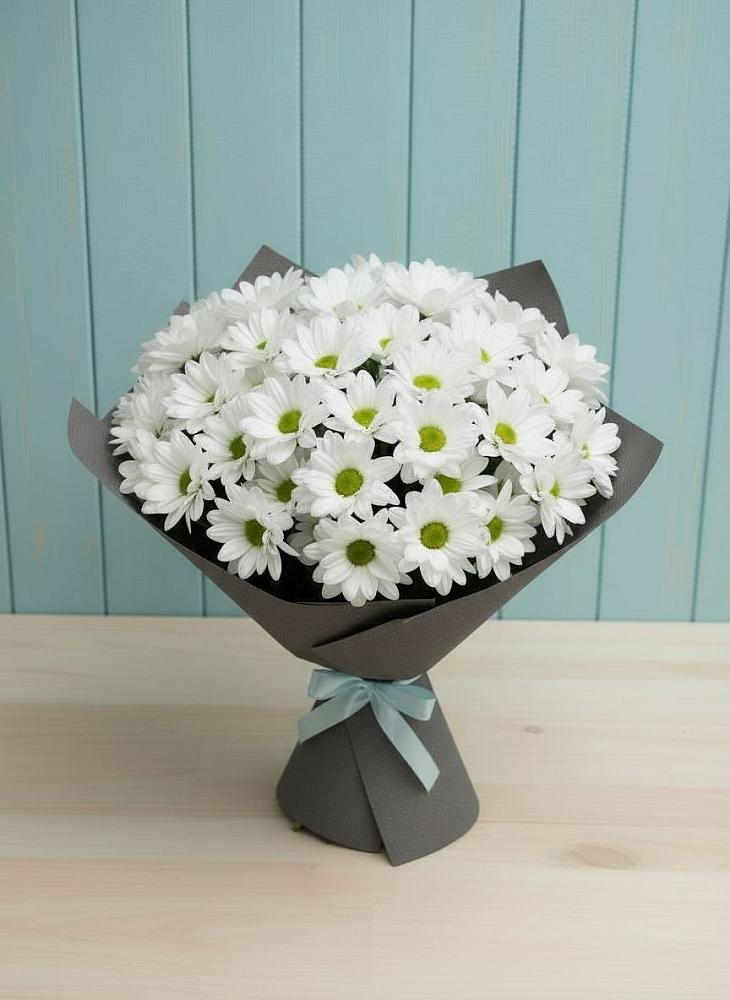 Букет цветов из: Хризантемы в Верее