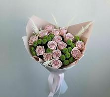 Букет цветов из:  Розы и Хризантемы в Верее