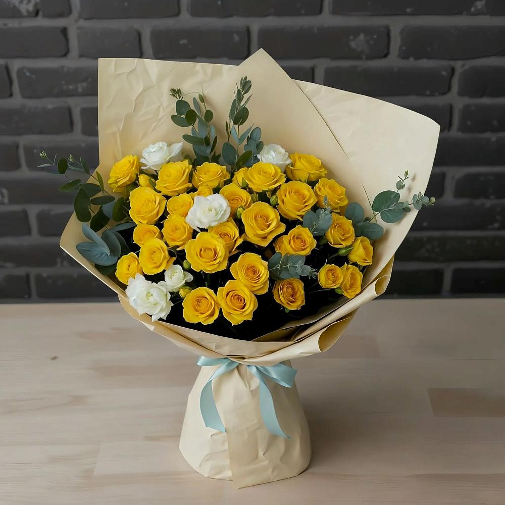 Букет цветов из: Розы в Верее