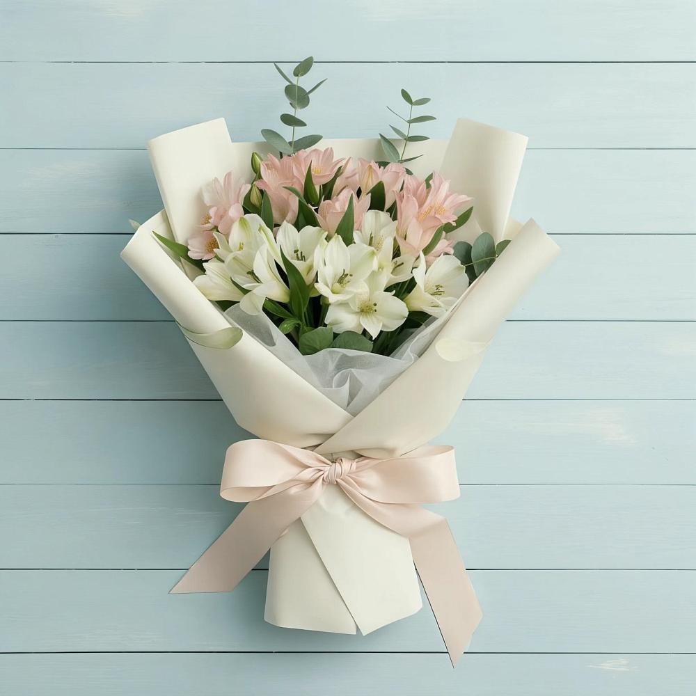 Букет цветов из: Альстромерии в Верее