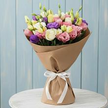Букет цветов из:  Лизиантусы в Верее