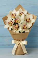 Букет цветов из:  Орхидеи и Розы в Верее